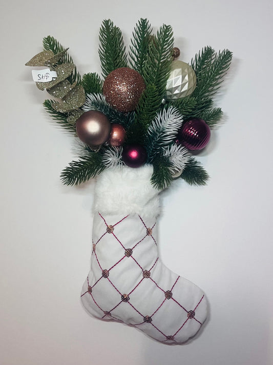 Christmas Stocking Wall Hanger