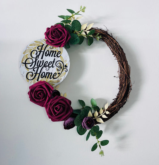 Wreath - Home Sweet Home